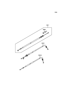 EX300 Тросы управления