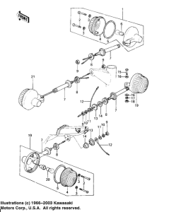 KZ650 Поворотники