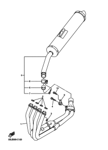 YZF-R6S Выхлоп