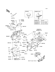 KL650 Cowling comp