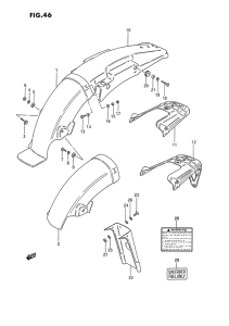 TS185 Заднее крыло