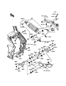 KLZ1000 Подвеска  /  амортизатор