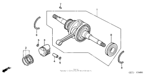 NPS50 Коленвал