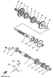 DT50MX Трансмиссия