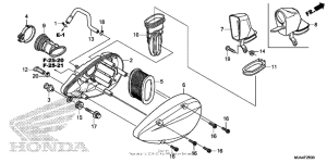 VT750C2B Воздушный фильтр