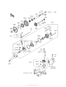 ZX1400 Стартер