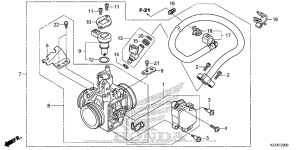 Корпус Дросселя