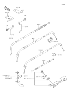 BJ250LGFA ケーブル