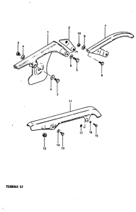 TS50 Кожух цепной передачи