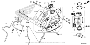  Топливный бак