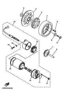 XVS400 ｽﾀｰﾀｸﾗﾂﾁ