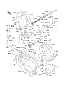 KX125 Engine cover(s)(1 / 2)