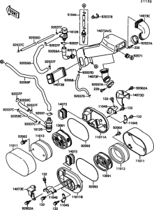 VN1500 Air filter(1 / 2)