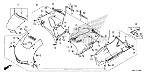  Передний обтекатель
