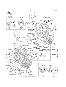 VN1500 Crankcase(1 / 2)