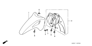 ANF125 Переднее крыло