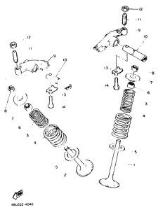 SR500 Клапана