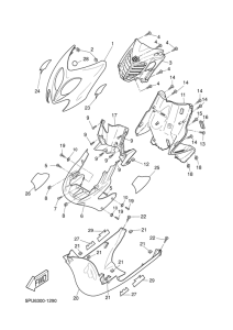 YQ50 Ветровое стекло
