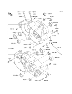  Картер двигателя