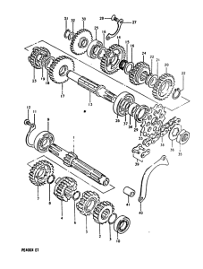 PE400 Трансмиссия