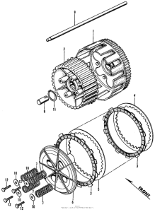 CL450 Сцепление