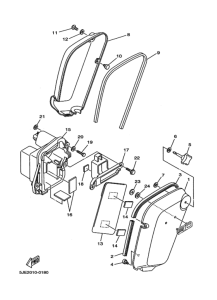 YB50 Боковая крышка