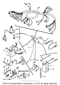 XT200J Электрика