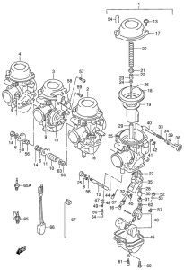 RF900 Carburetor assy