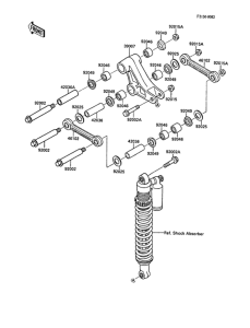 KX500 Подвеска