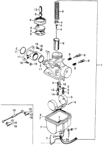 SL175 Right carburetor