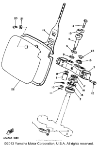 YZ490W Управление