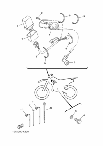 TT-R125L Equipo electrico