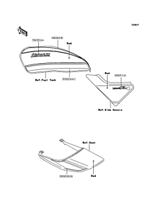 ZR400 Наклейки