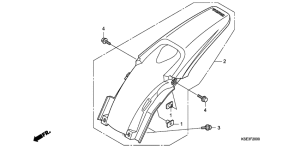  Заднее крыло
