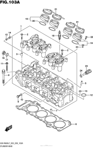 GSX-R600 Головка цилиндров