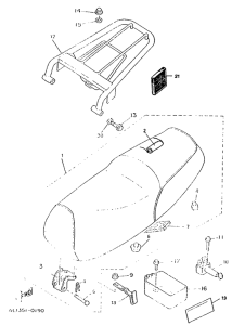 CW50R Сидение