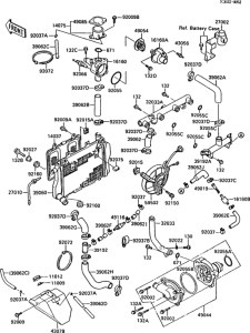 ZX1000 Radiator(1 / 2)