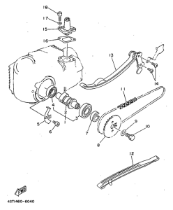 T105E Camshaft. chain