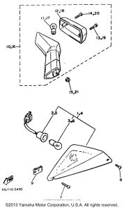 XVZ12DN Поворотники
