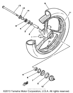 SRX250T Переднее колесо