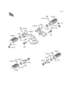 EL250 Подножки