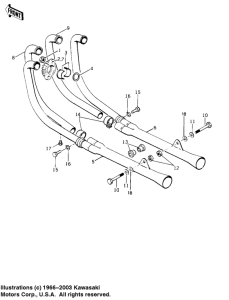 KZ1000 Глушитель