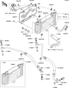 ZX1200 Масляный картер