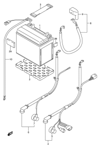 DL1000 Аккумулятор