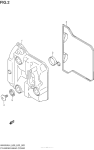 AN400Z (ABS) Крышка головки цилиндров
