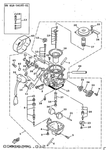 XC125 Карбюратор