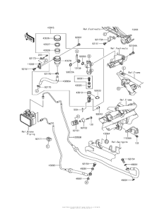 EX300 Задний торм цилиндр