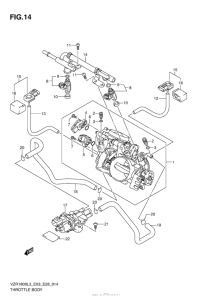 VZR1800Z Throttle Body (Vzr1800L3 E28)