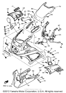 FJ1200DC Обтекатели