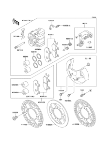  Передние тормоза